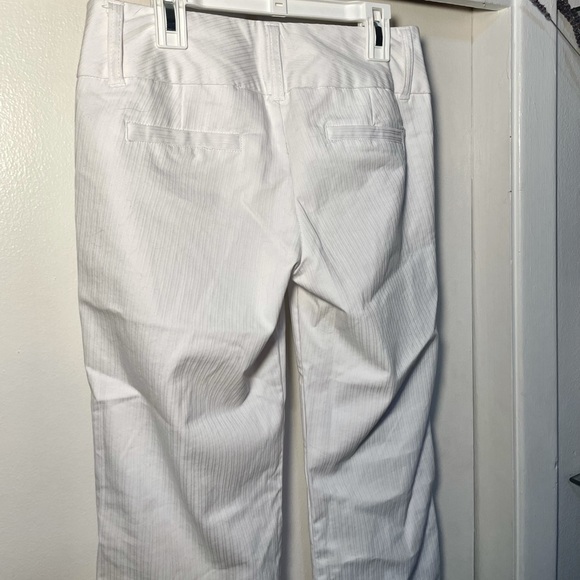 Y2K Low Rise Pinstripe Flare Trousers - Picture 4 of 7